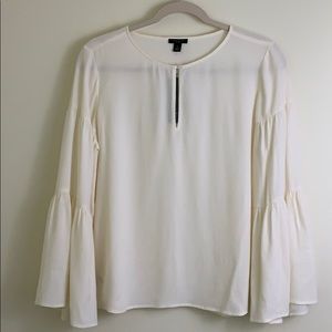 Ann Taylor Bell Sleeve Blouse